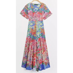 roopa pemmaraju Amandine Maxi Dress Size XL